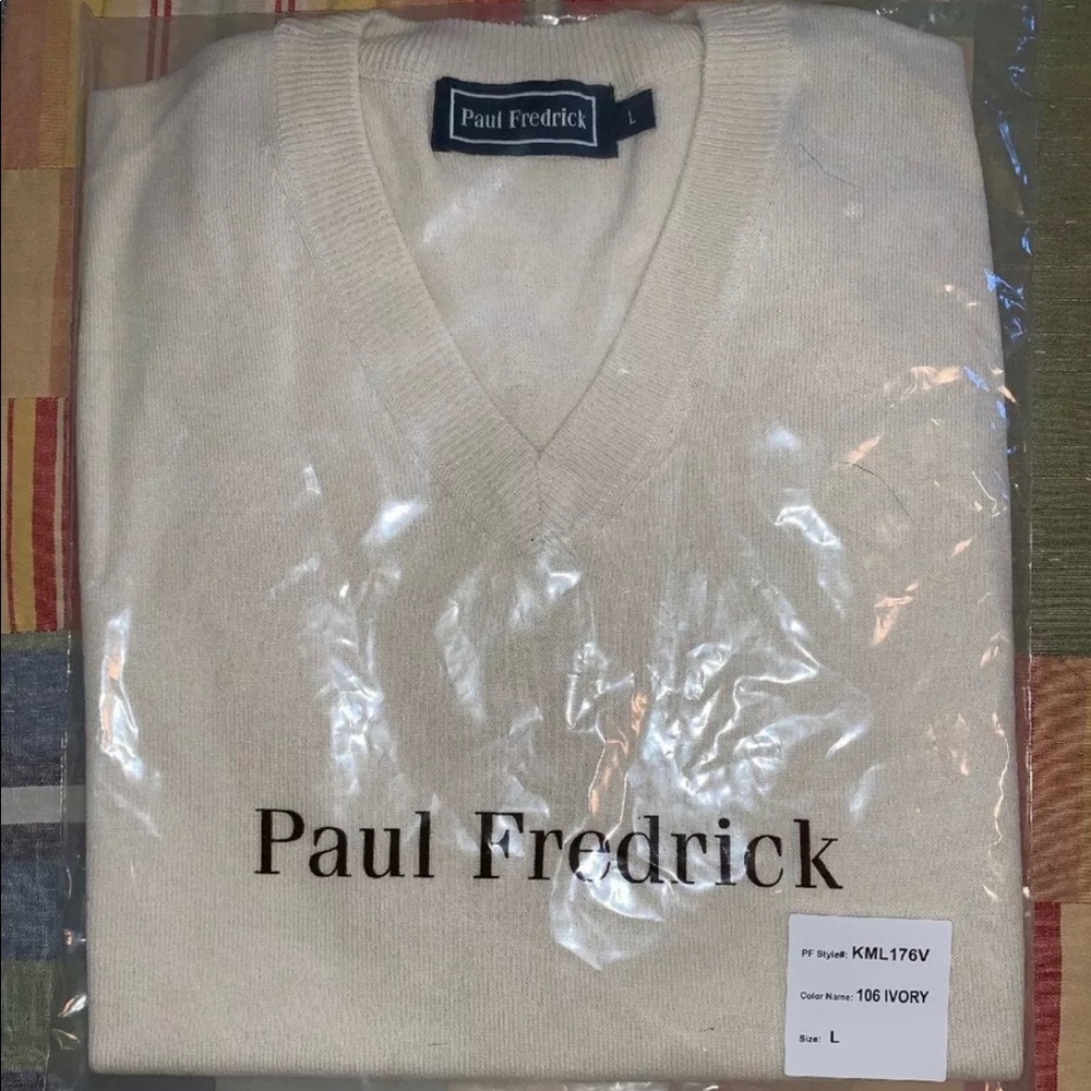 Paul Fredrick Sweater Vest